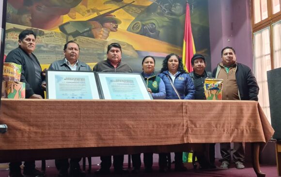 From Bolivia first two Blue Communities for being mining-free municipalities